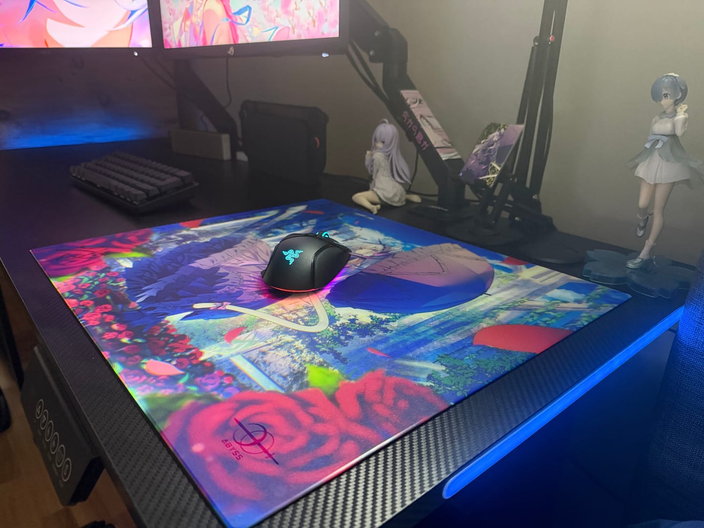 Customer photo review of AbyssGaming Azure Cam Mousepad