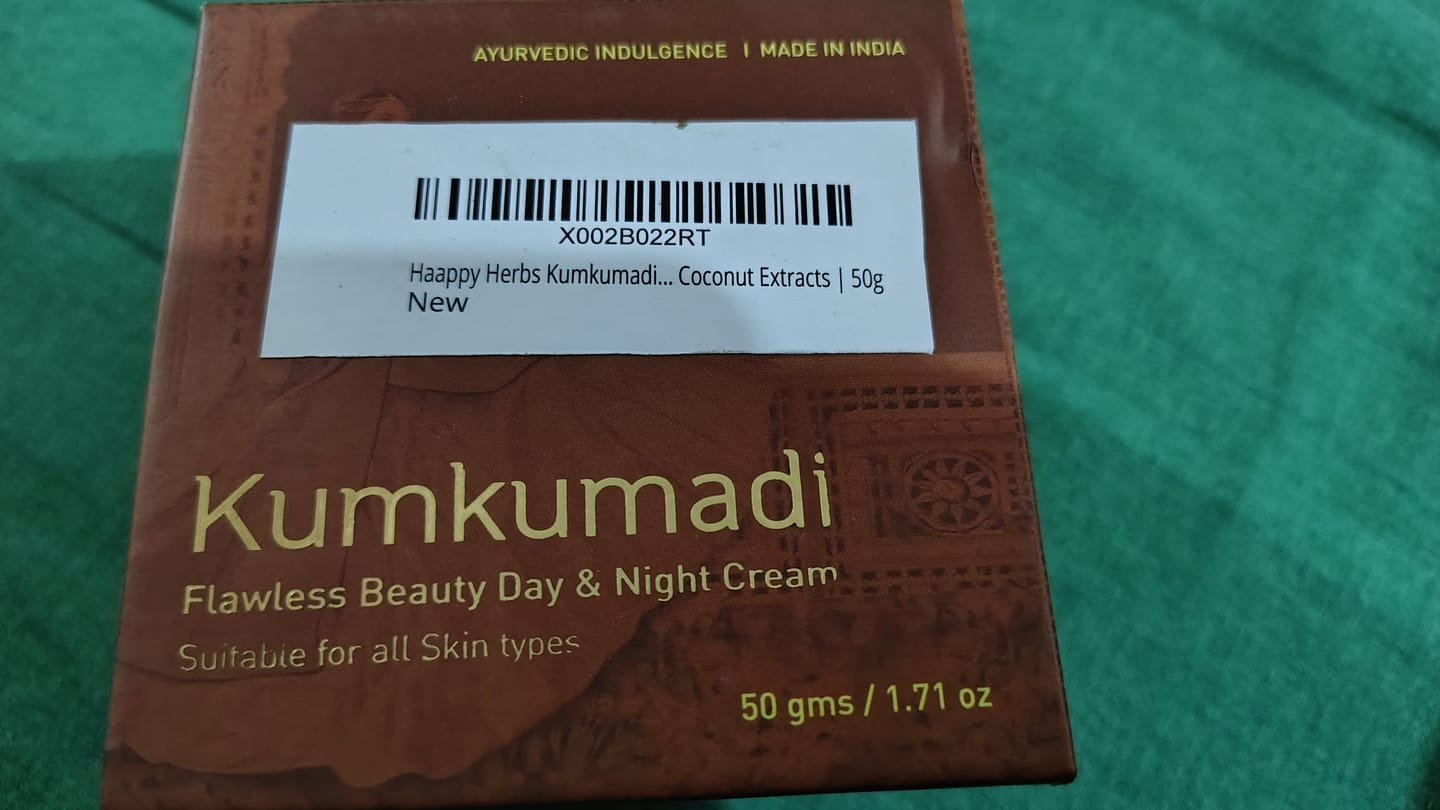 Customer photo review of Kumkumadi Flawless Beauty Day & Night Cream