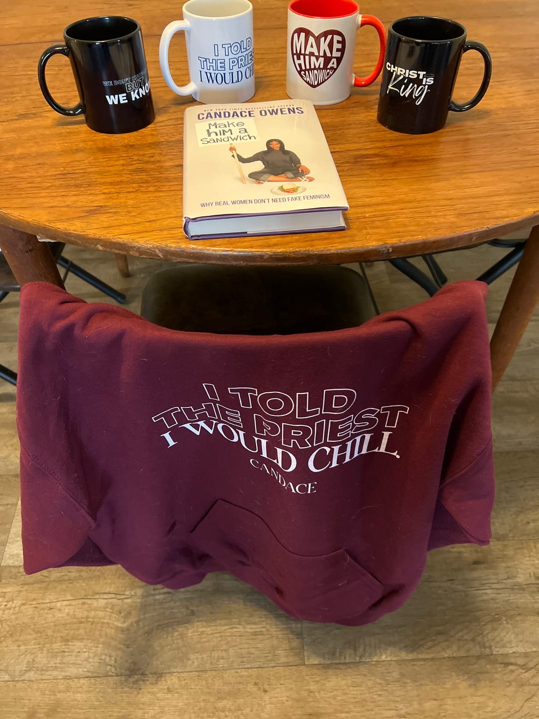 Customer photo review of Christ is King Mug
