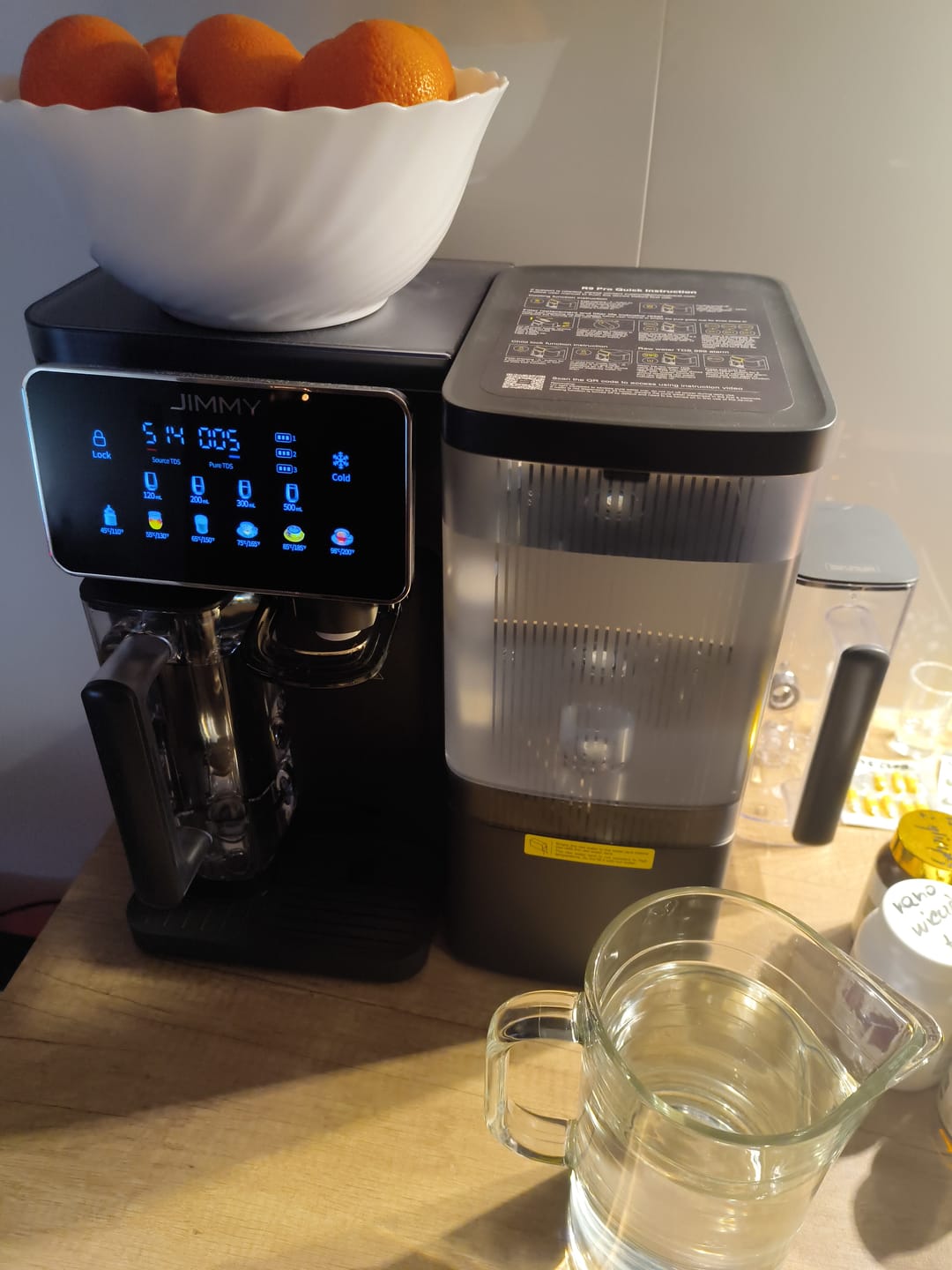 Customer photo review of R9 Pro Smart Countertop Reverse Osmosis Water Purifier