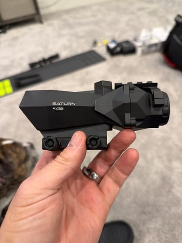 Customer photo review of Silicone Lens Cover for SATURN™ 4x32 Tactical Scope