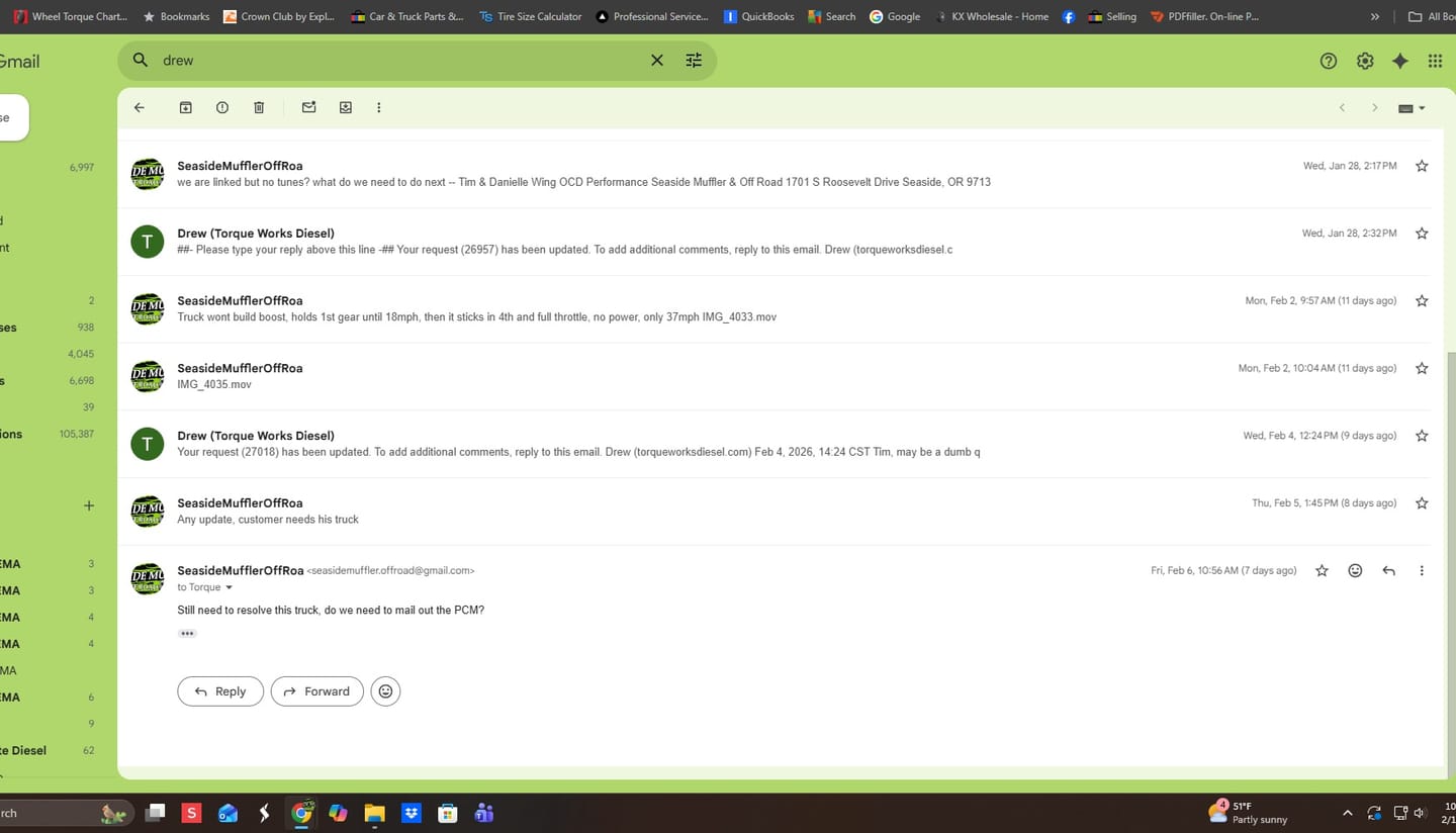 Customer photo review of Rush Tuning Fee