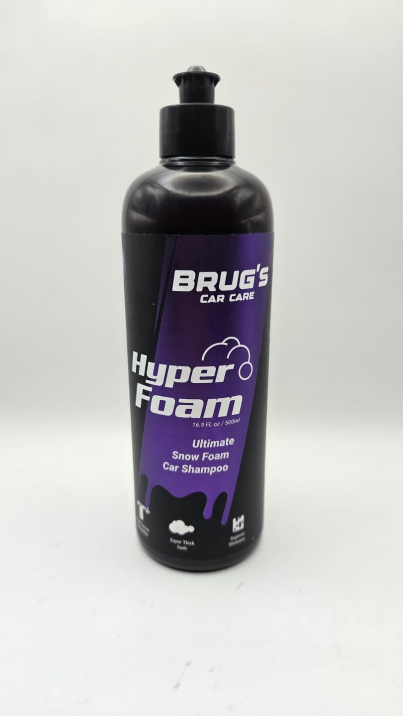 Customer photo review of Brug’s HyperFoam – Thickest Snow Foam Car Wash Soap | Berry Scented | Ultra High Foaming Shampoo for Car Wash