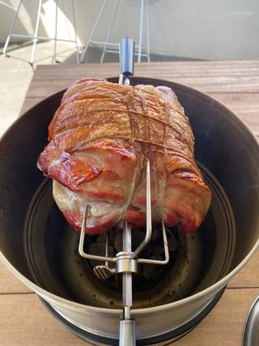 Customer photo review of Rotisserie & Dome Extension (PRE-ORDER)