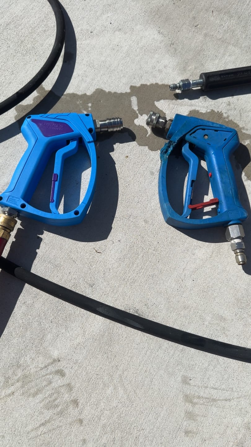 Customer photo review of Brug's™ Pro Swivel Gun V2.0 | Short Pressure Washer Wand