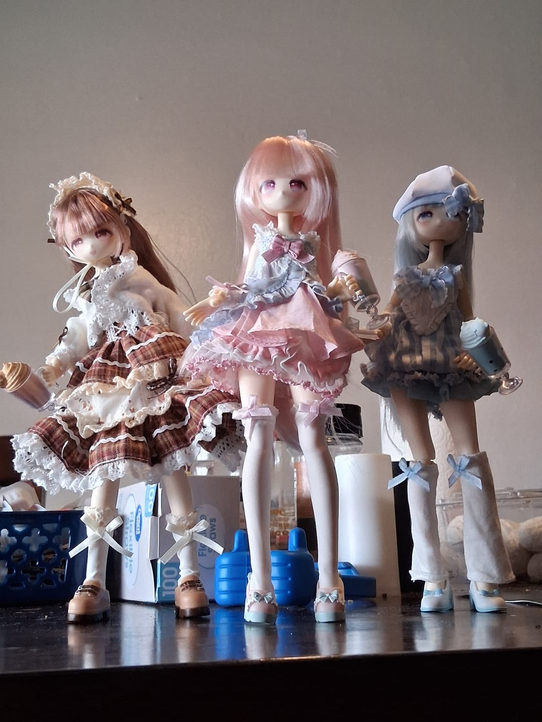 Customer photo review of Momotale Four Seasons Tea House Story Series 1/8 Action Figure BJD Blind Box