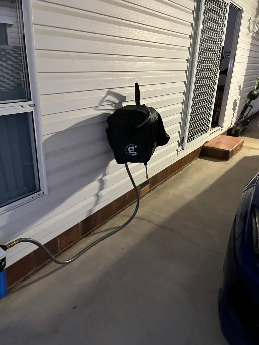 Customer photo review of Grandfalls Retractable Pressure Washer G20
