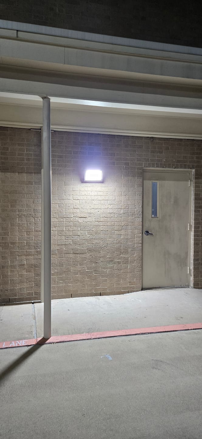 Customer photo review of LED Wall Pack Light - 60W - 8,930 Lumens - Photocell Included - SWP5 - Forward Throw - UL + DLC 5.1 Premium Listed