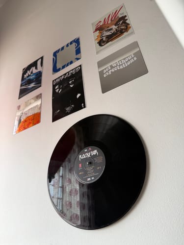 Customer photo review of VINYL RECORD - ROCKSTAR (THE FILM)