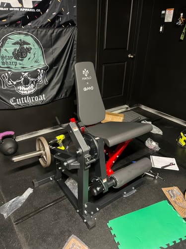 Customer photo review of TAWERET™  1:1 Cable Ratio Leg Extension and Curl Machine