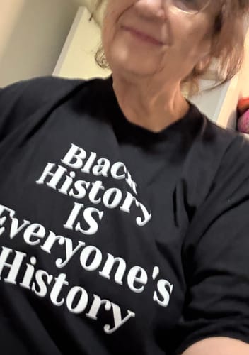 Customer photo review of Everyones History Unisex T-Shirt