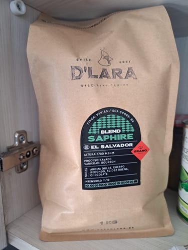 Customer photo review of 1KG Café de Especialidad Blend Blend Saphire, El Salvador en Grano o Molido
