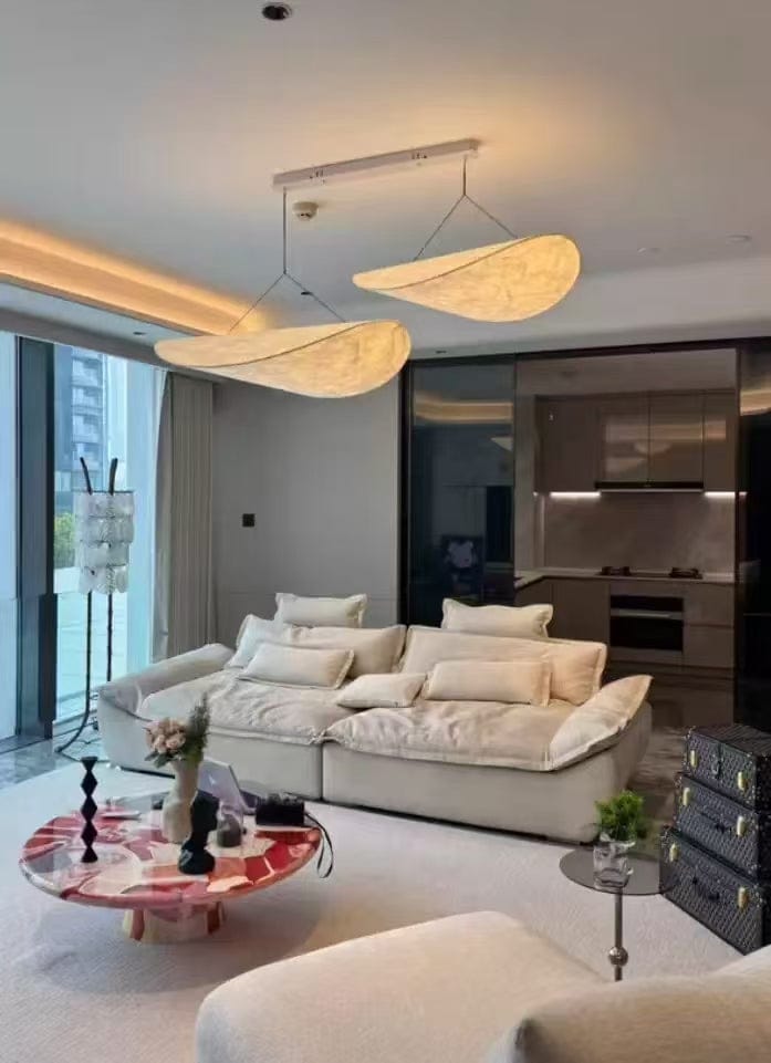 Customer photo review of Floating Cloud Tyvek Pendant Light