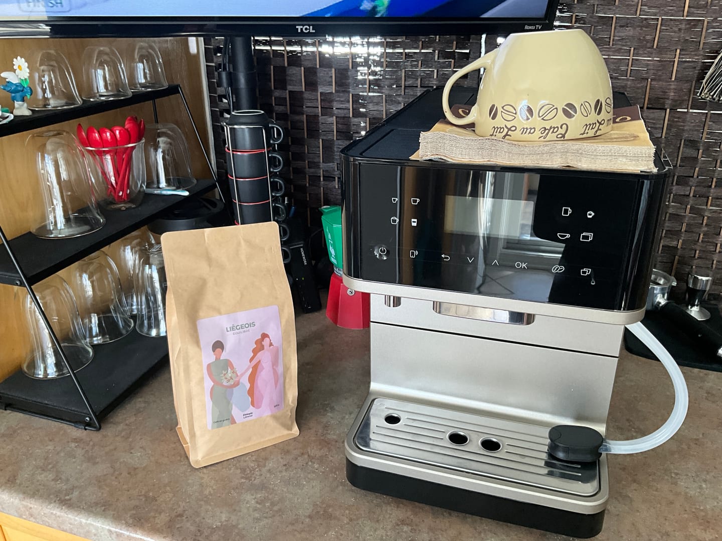 Customer photo review of EQUILIBRE - Coffee beans medium roast - Ethiopia - Liegeois our local brand