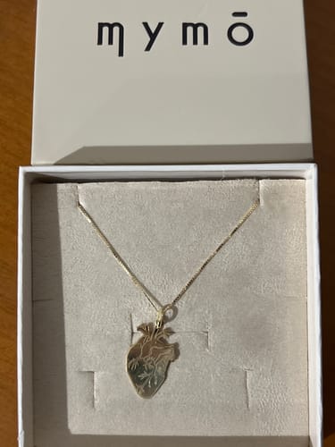 Customer photo review of Collana Cuore Anatomico