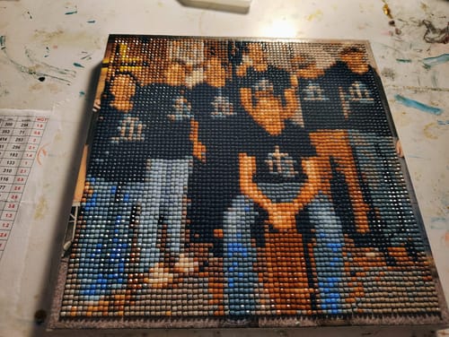 Customer photo review of Diamond Painting - Custom Photo