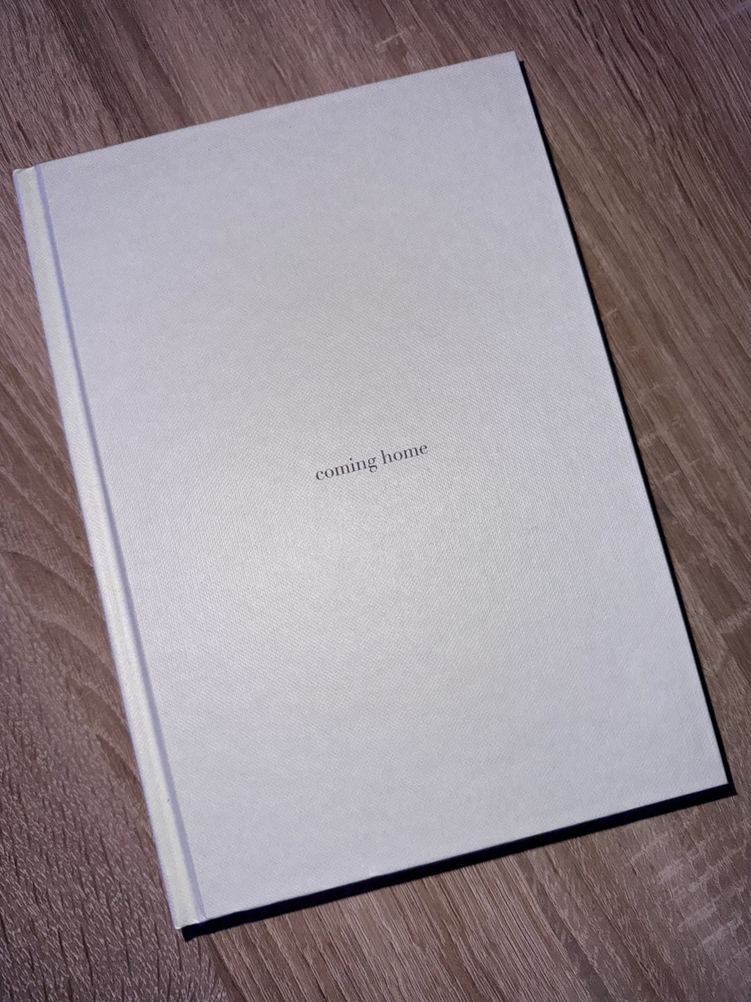 Customer photo review of "coming home" Journal