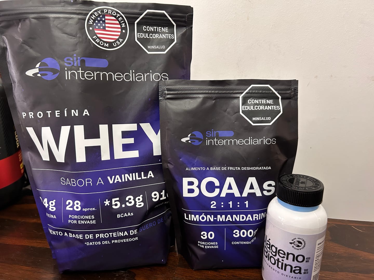 Customer photo review of BCAAs sabor Limón - Mandarina (2:1:1)