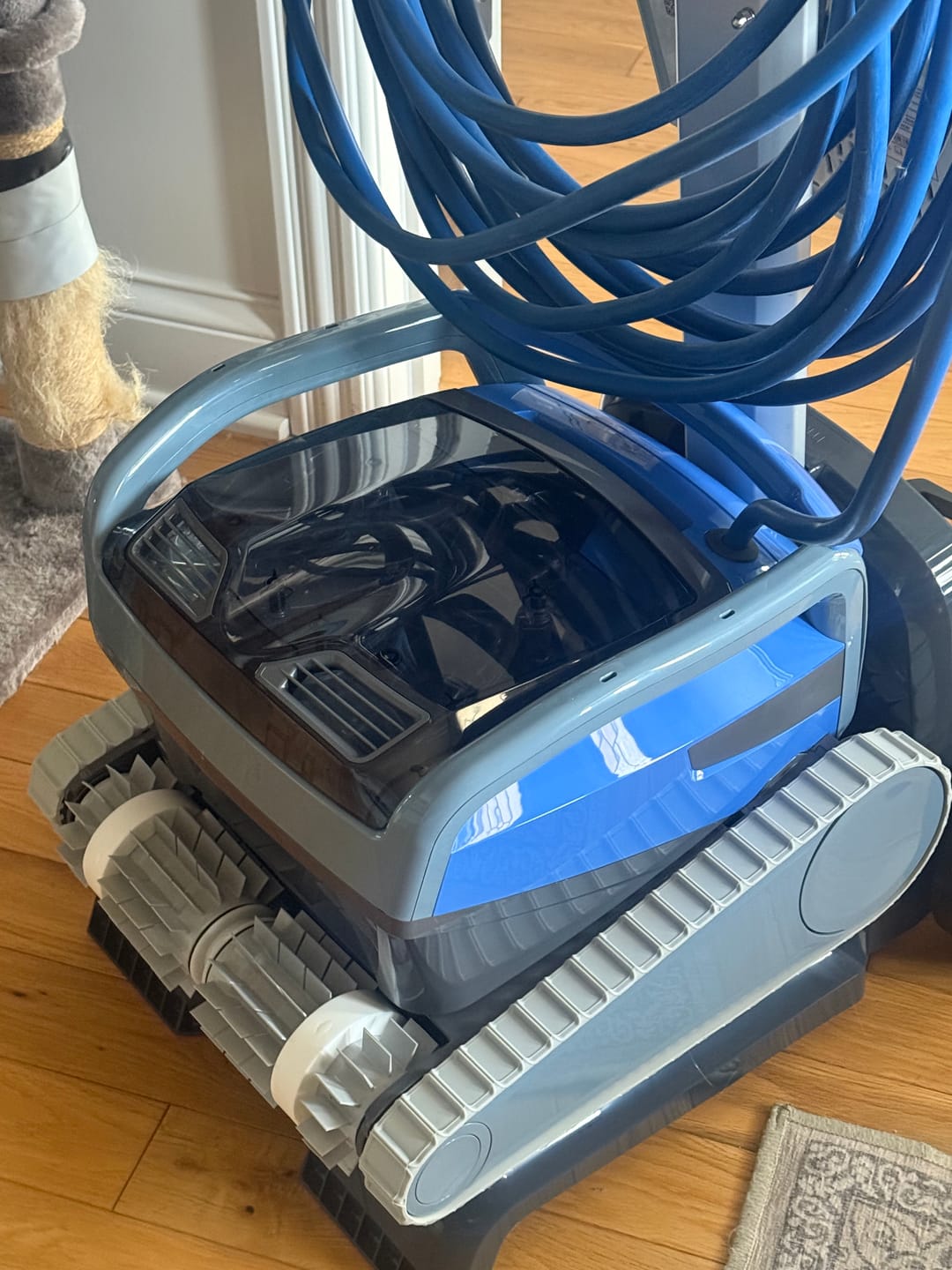 Customer photo review of Maytronics Dolphin M550 Robotic Pool Cleaner