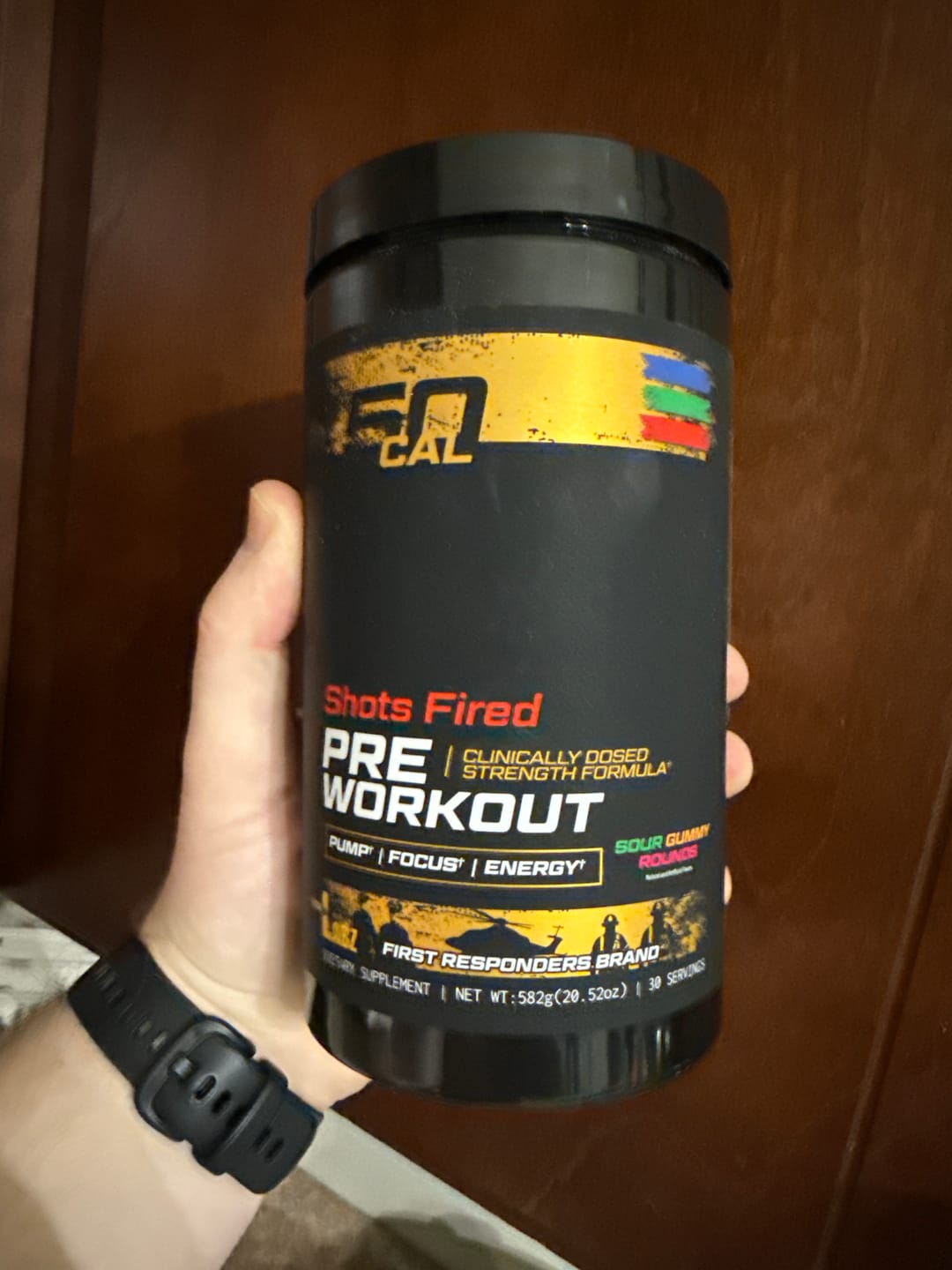 Customer photo review of Shots Fired® - PreWorkout