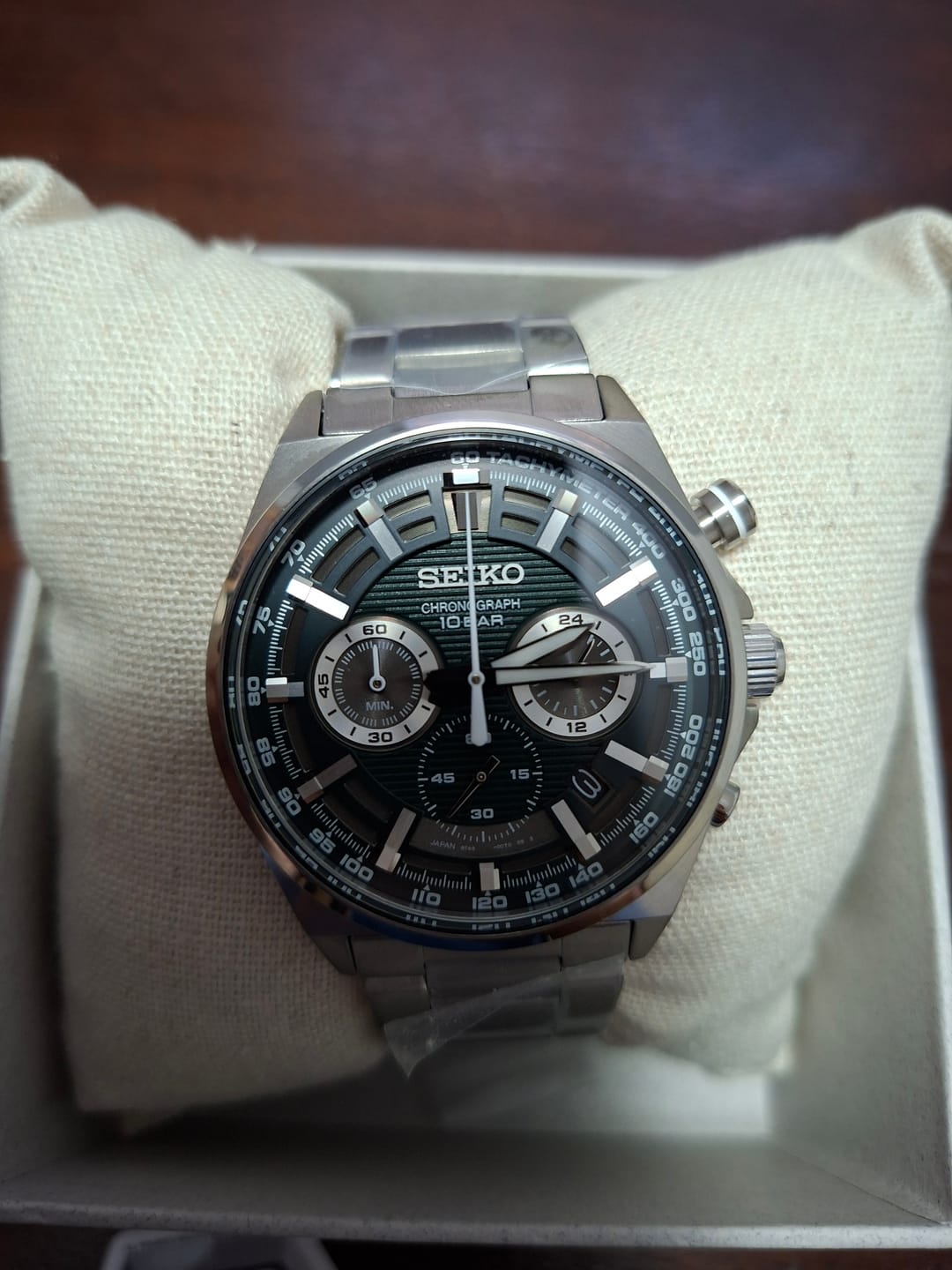 Customer photo review of Reloj Seiko Chronograph SSB405 Neo Sports 41mm Made in Japan