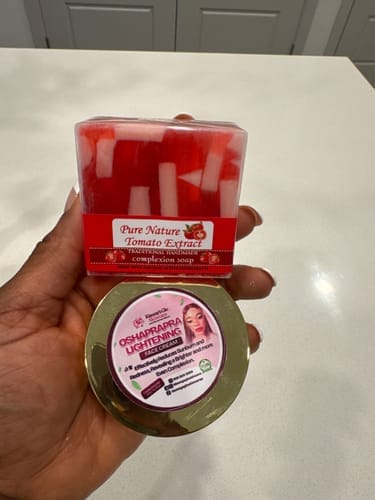 Customer photo review of HOT SELLER OSHAPRAPRA FACE CREAM / SUNBURN