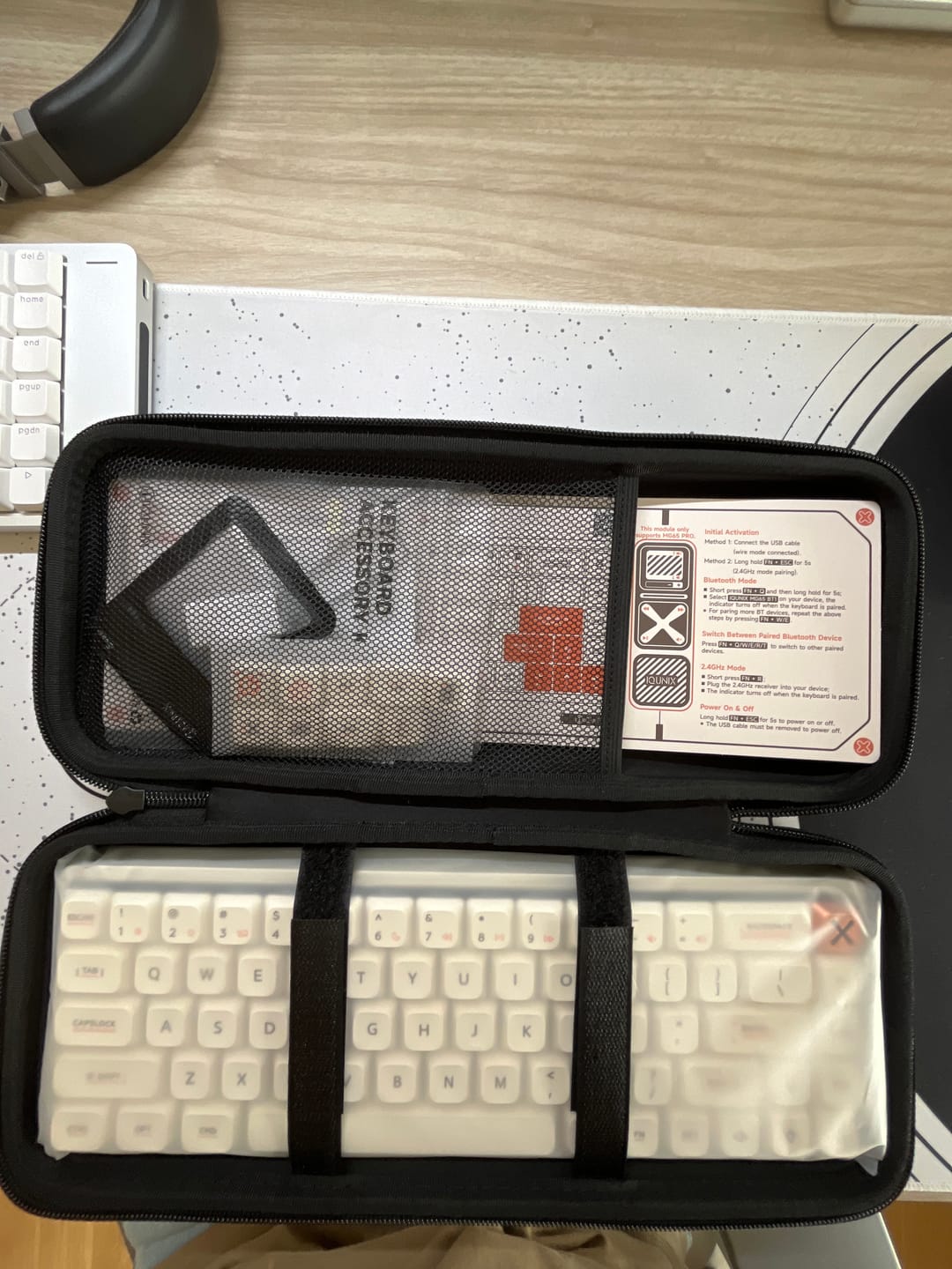 Customer photo review of IQUNIX Magi65 Aluminum Low Profile Mechanical Keyboard