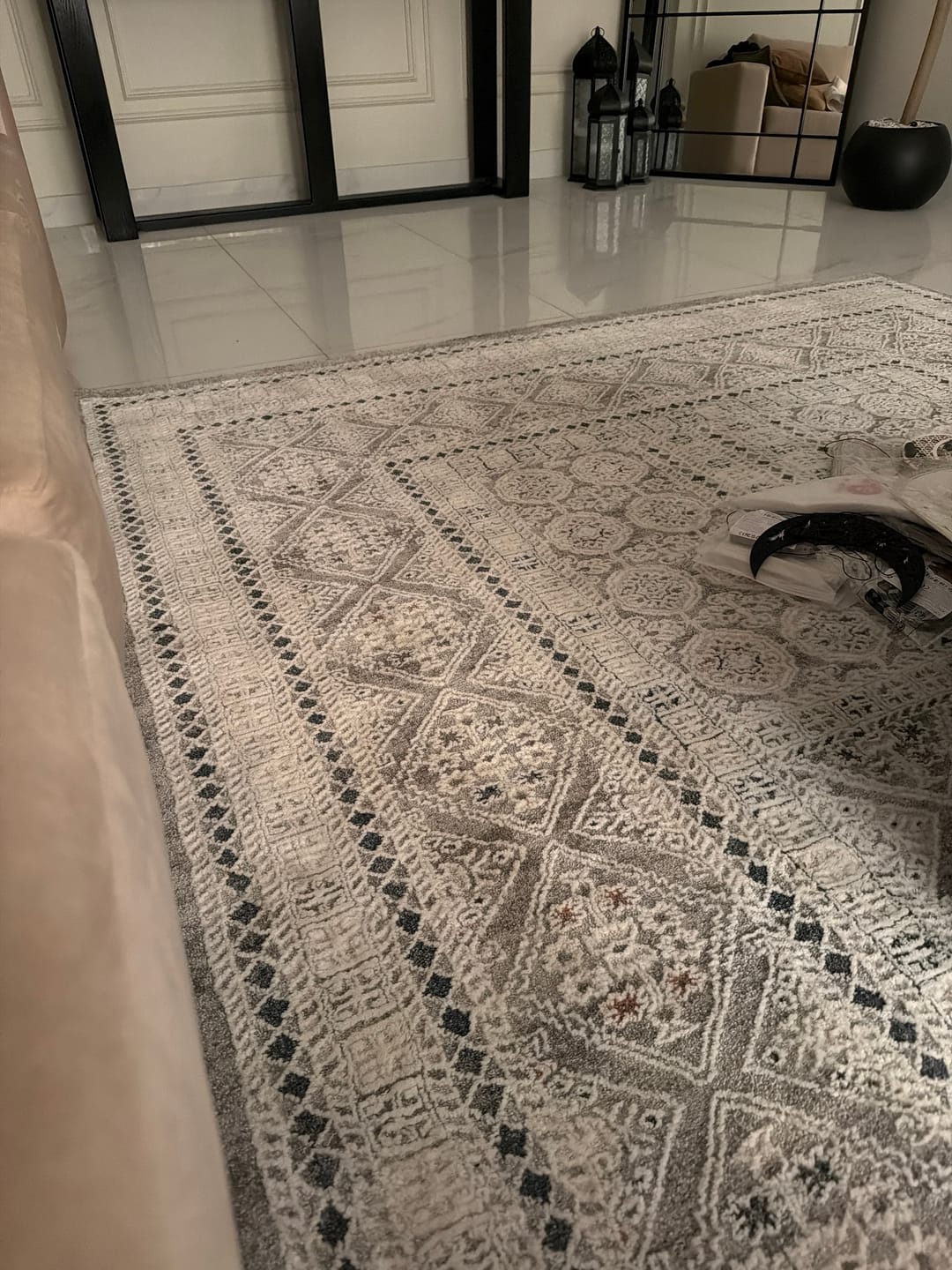 Customer photo review of سجادة بوهيمي - تلمسان