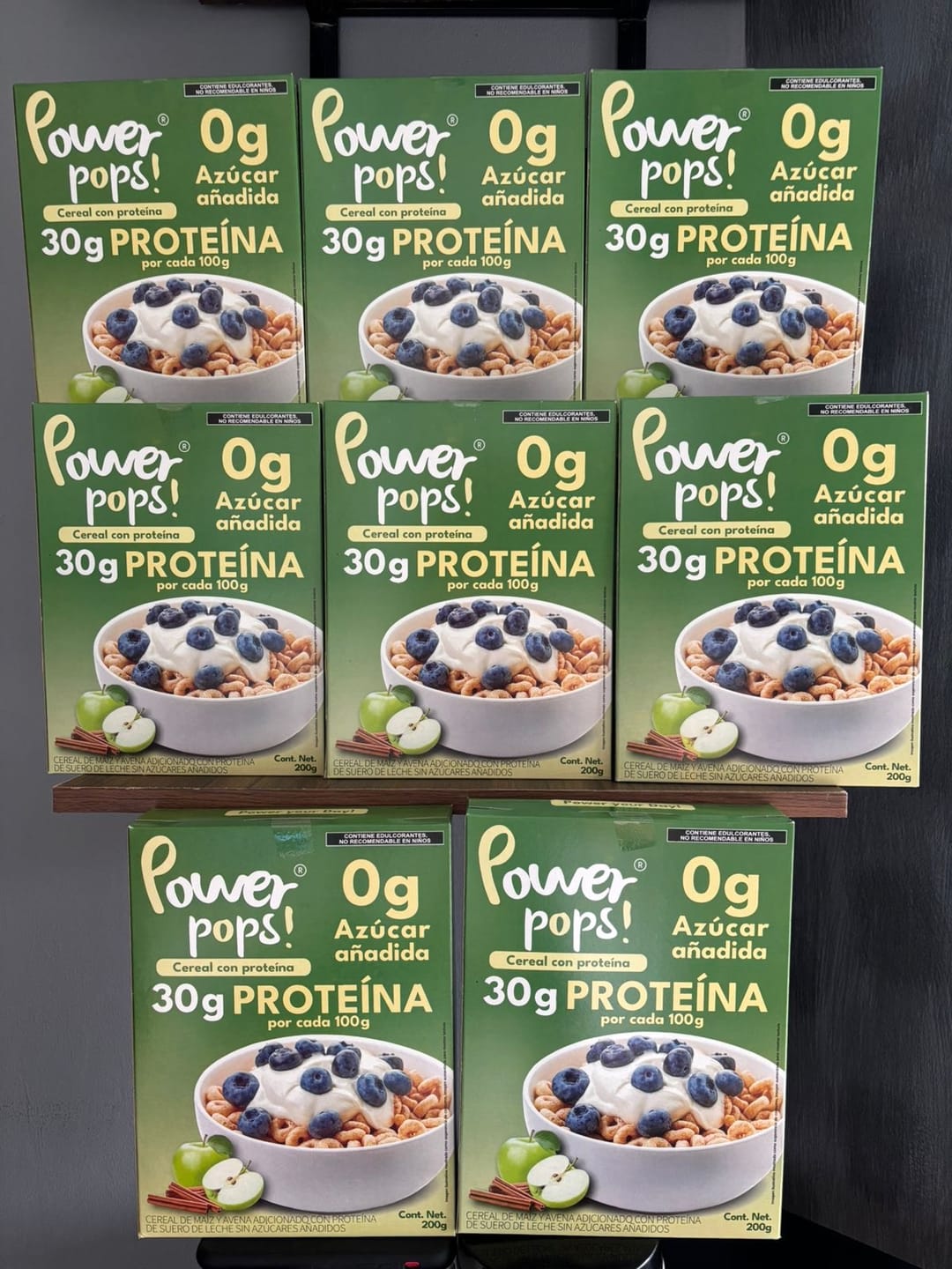 Customer photo review of 8-pack Power pops! + Cuchara de Regalo + Envío gratis