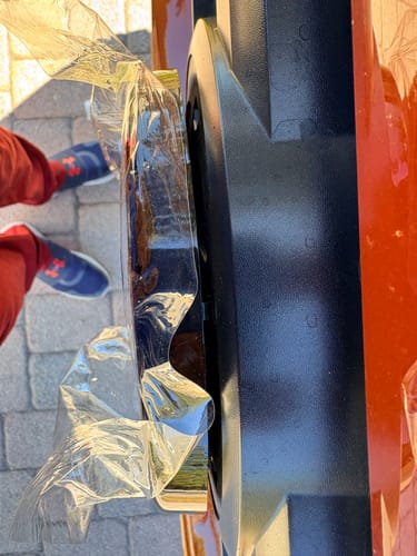 Customer photo review of Toyota Logo Front Grille LED Dynamic Illuminated Emblem Compatible with ACC Radar