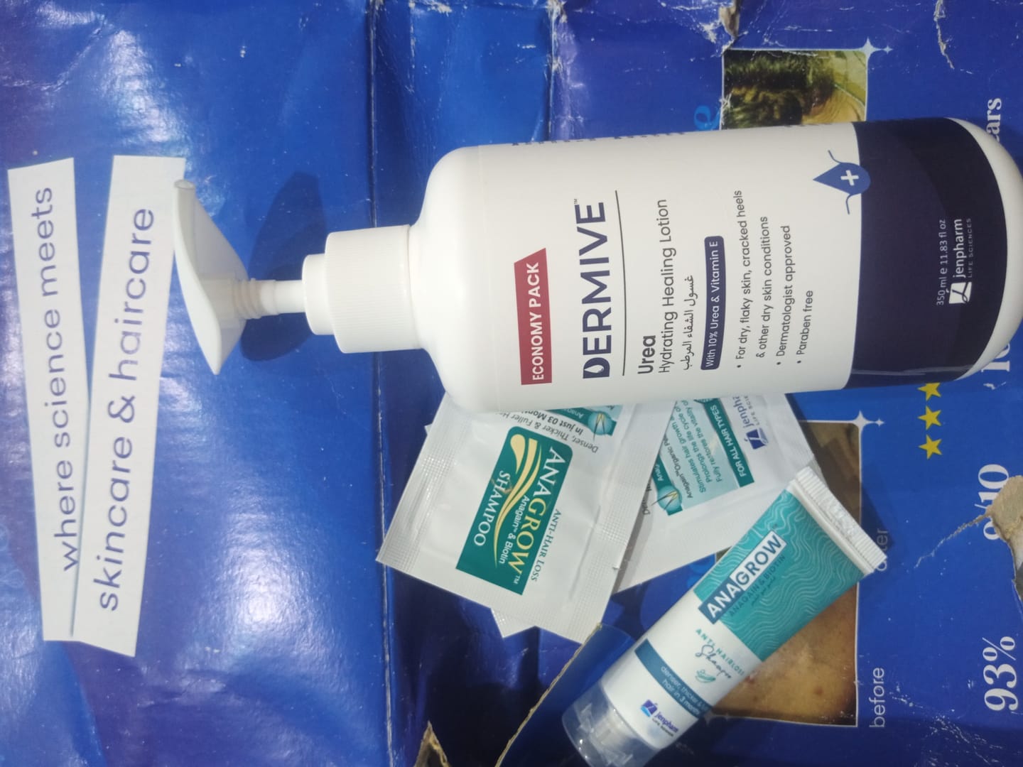 Customer photo review of Dermive Urea Economy Pack