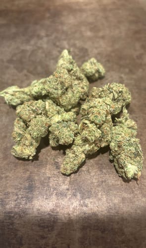 Customer photo review of Ghost Train Haze THCA Flower