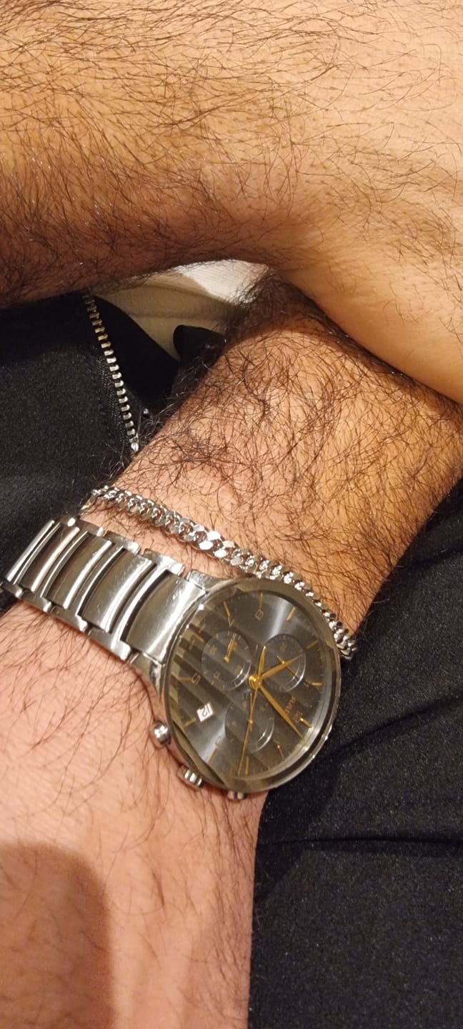 Customer photo review of Cuban Bracelet - 5mm