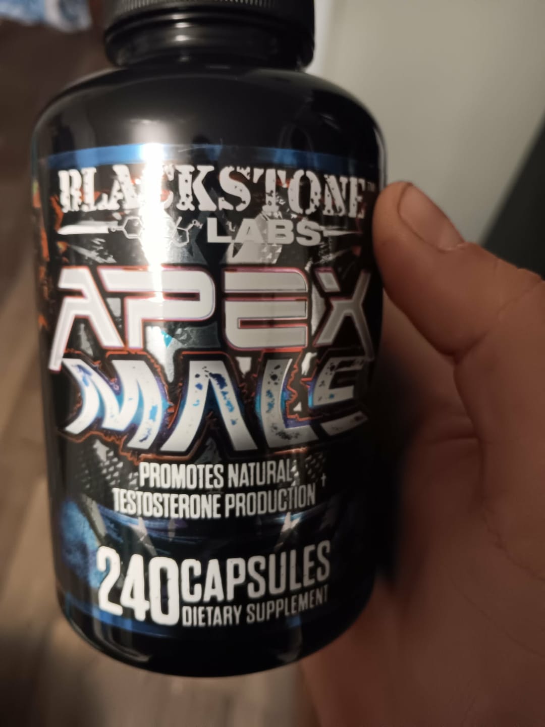 Customer photo review of BlackStone Labs Apex Male | Natural Testosterone Support