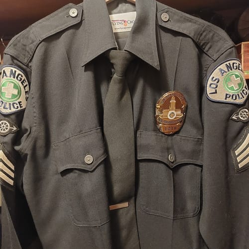 Customer photo review of LAPD Police Sergeant Los Angeles Police BADGE 1216 Replica Movie Props