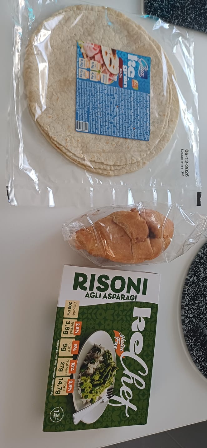 Customer photo review of Risoni proteici agli asparagi Pronti