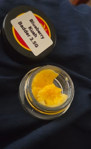 Customer photo review of Blueberry Kush Badder