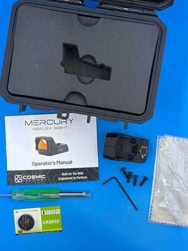 Customer photo review of MERCURY™ Reflex Sight