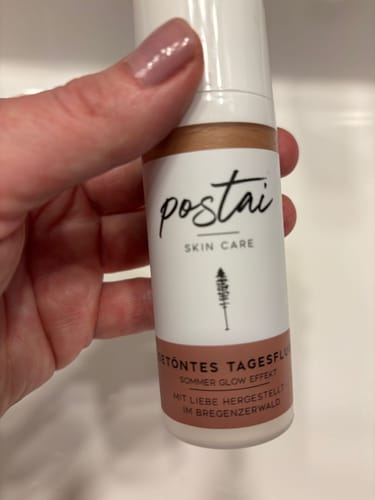 Customer photo review of Getöntes Tagesfluid