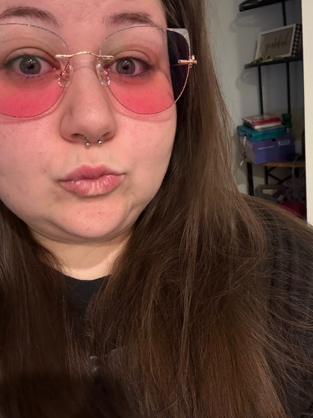 Customer photo review of Moka Eyeglasses