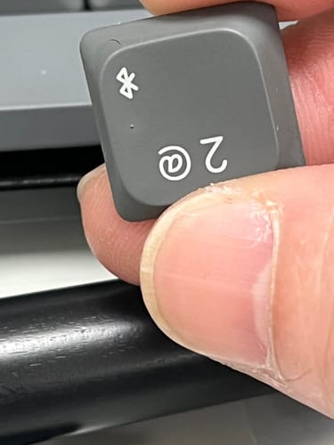 Customer photo review of Keychron K3 QMK 無線機械鍵盤 第三代(英文版本-送注音轉印貼紙)