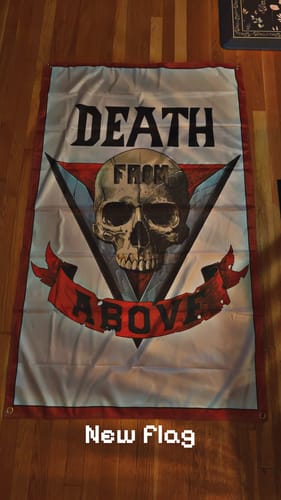 Customer photo review of Death From Above (Flag)