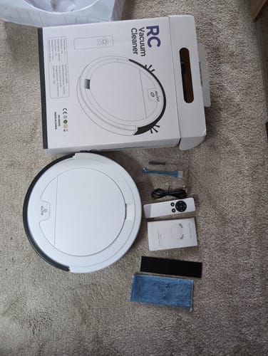 Customer photo review of HOME BUDDY –  3 in 1 Saugroboter mit Wischfunktion