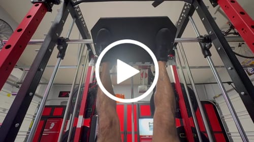 Customer video review of RitFit AT04 Foot Plate for Leg Press – Smith Machine Compatible