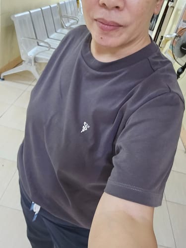 Customer photo review of Jogger Utility Scrub Pants - Women / Midnight