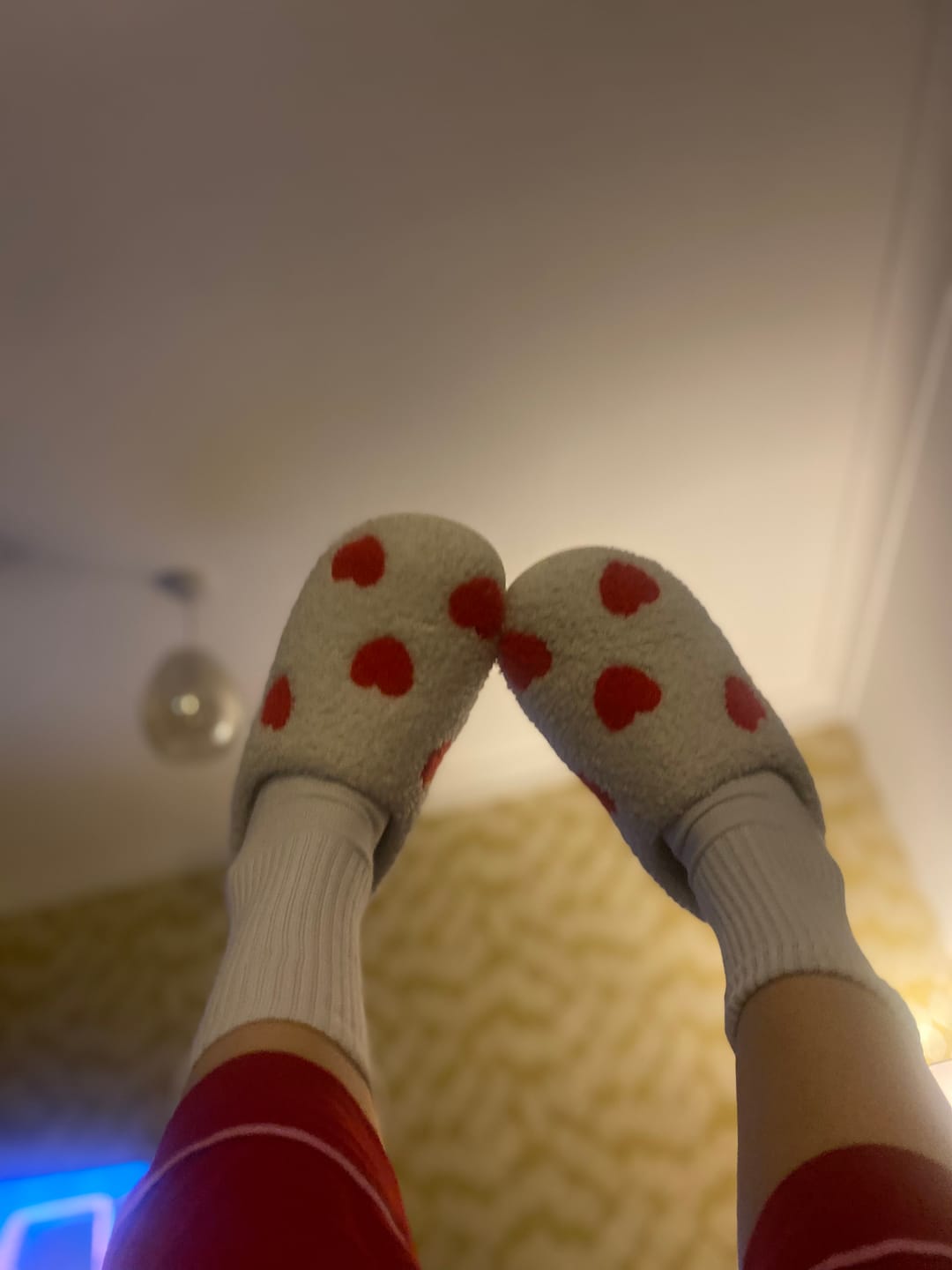 Customer photo review of Lover's Plush Slippers