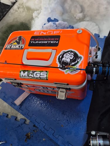 Customer photo review of Custom Carbon Ice Rod