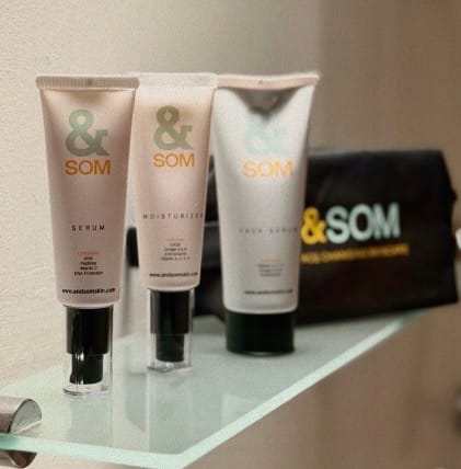 Customer photo review of The Men's Skincare Set