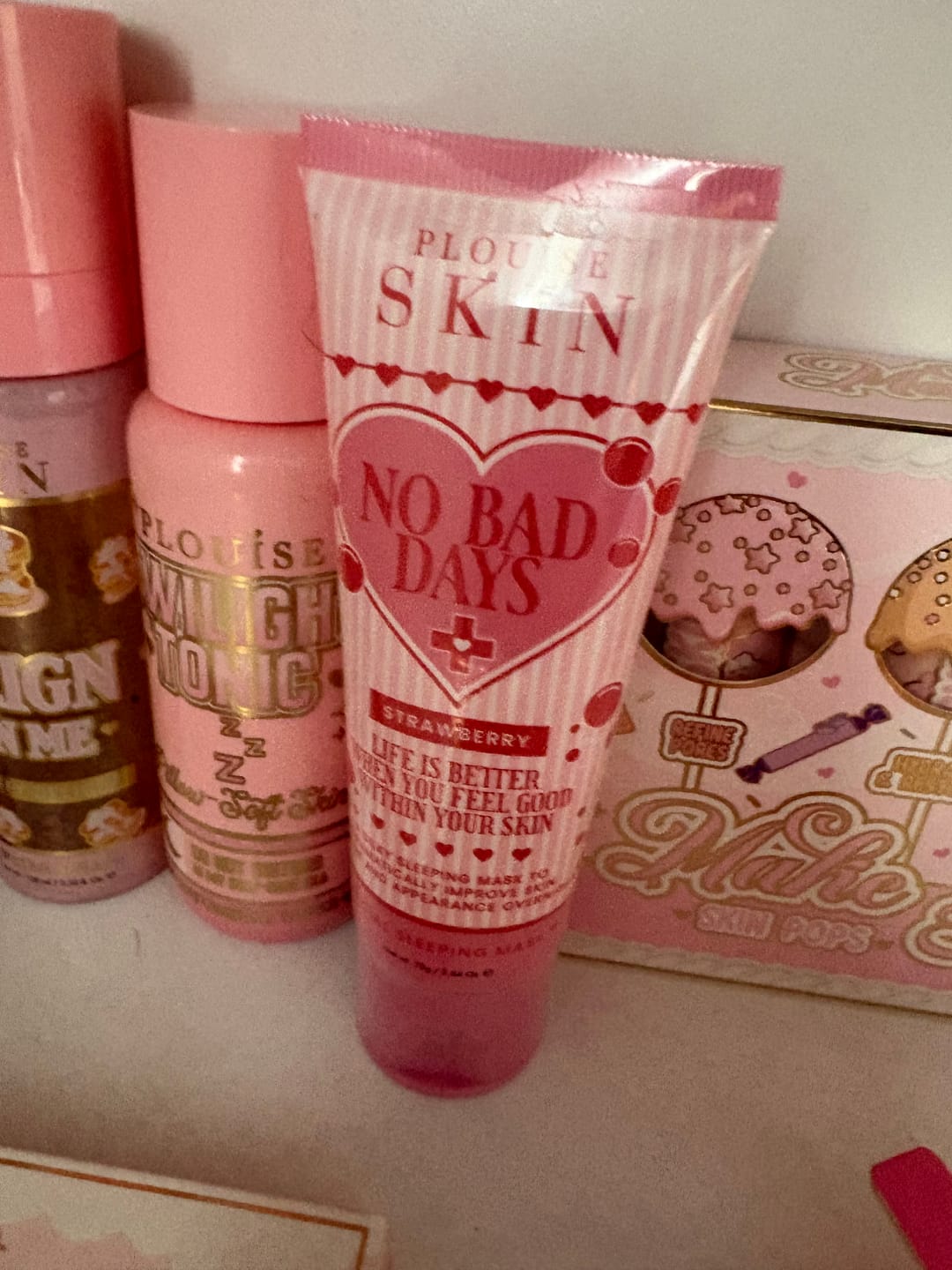 Customer photo review of P.Louise No Bad Days Overnight Facial Mask