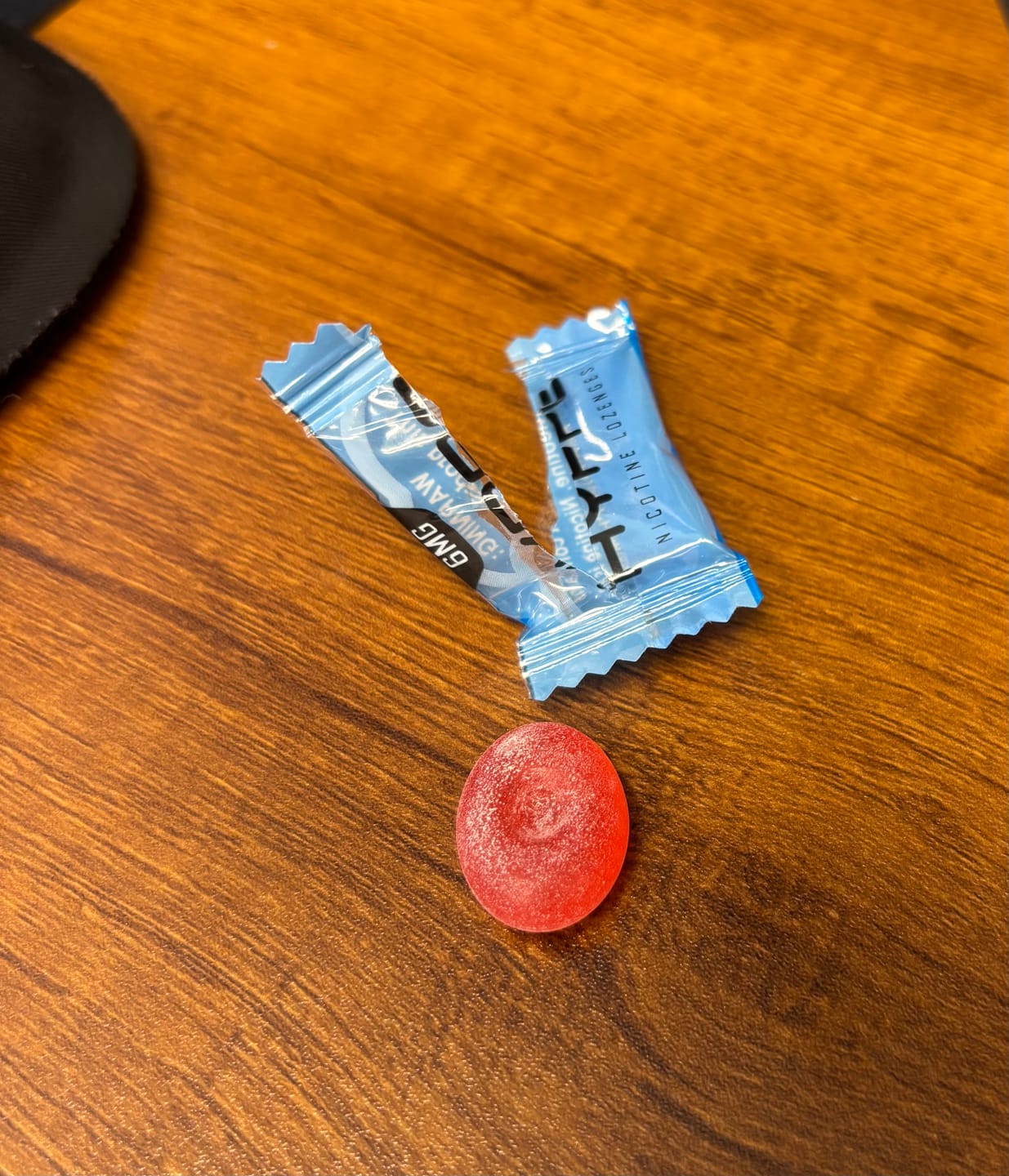 Customer photo review of Nicotine Lozenges